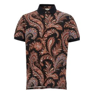 Etro Men's Polo Paisley Flowers